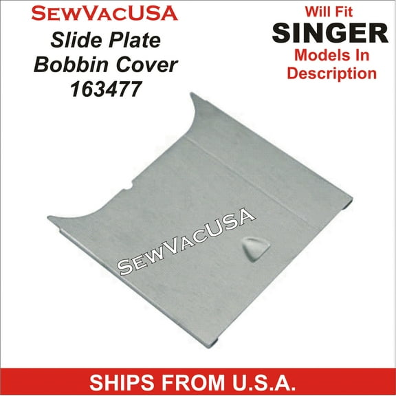 Singer Compatible Bed Slide Plate Fits 400, 500 & 600 Series & More See Description
