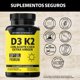 thumbnail image 2 of Vitamina D3 + Vitamina K2 con Aceite de Coco Extra Virgen | MCT (Trigliceridos) Aceite Coco Capsulas| Cápsula Blanda Premium - Vitaminas Mujer / Hombre - (60 Caps), 2 of 6