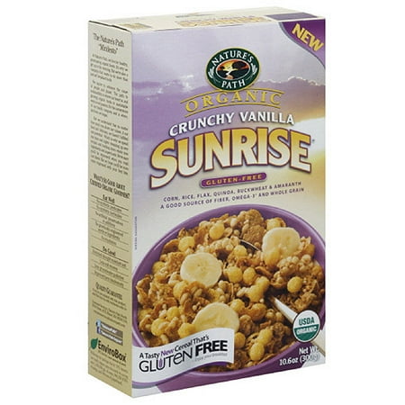 Nature's Path Organic Crunchy Vanilla Cereal, 10.6 oz (Pack of 12)