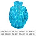 thumbnail image 2 of 3D Ocean Seawater Beach Water Men's Women Vintage 3D Hooded Sweatshirt - All-Season Loose Fit Streetwear, 2 of 6