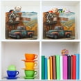thumbnail image 6 of Ryvnso Autumn Bird Trees Landscape Storage Basket Large Bin Foldable Boxes Toys Organizer 14.2x10.2x8.3in 2 PCs, 6 of 8
