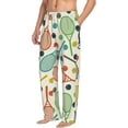 thumbnail image 6 of Hirioo Racket and Tennis Ball for Men's PJ Pajama Pants Sleep Pants Men's Home Trousers with Pockets,S-3XL-X-Large, 6 of 6