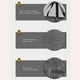 thumbnail image 4 of Bolsas de Viaje para Mujer, Bolso de Mano para Mujer, Bolsa Deportiva para Gimnasio, Bolsa de Entrenamiento, Bolso de Hombro, 4 of 7