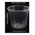 thumbnail image 4 of Paquete de 40 Macetas de Vivero Transparentes de 5,7 Pulgadas para Plantas: Macetas para PláNtulas con Almacenamiento de Agua, 4 of 5