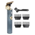 thumbnail image 2 of Cortadora De Cabello Eléctrica, Cortadora De Cabello Inalámbrica De Acero Inoxidable, Portátil, Ergonómica, A Prueba De óxido, Recargable Con Peine Guía Para Hombres Para, 2 of 8