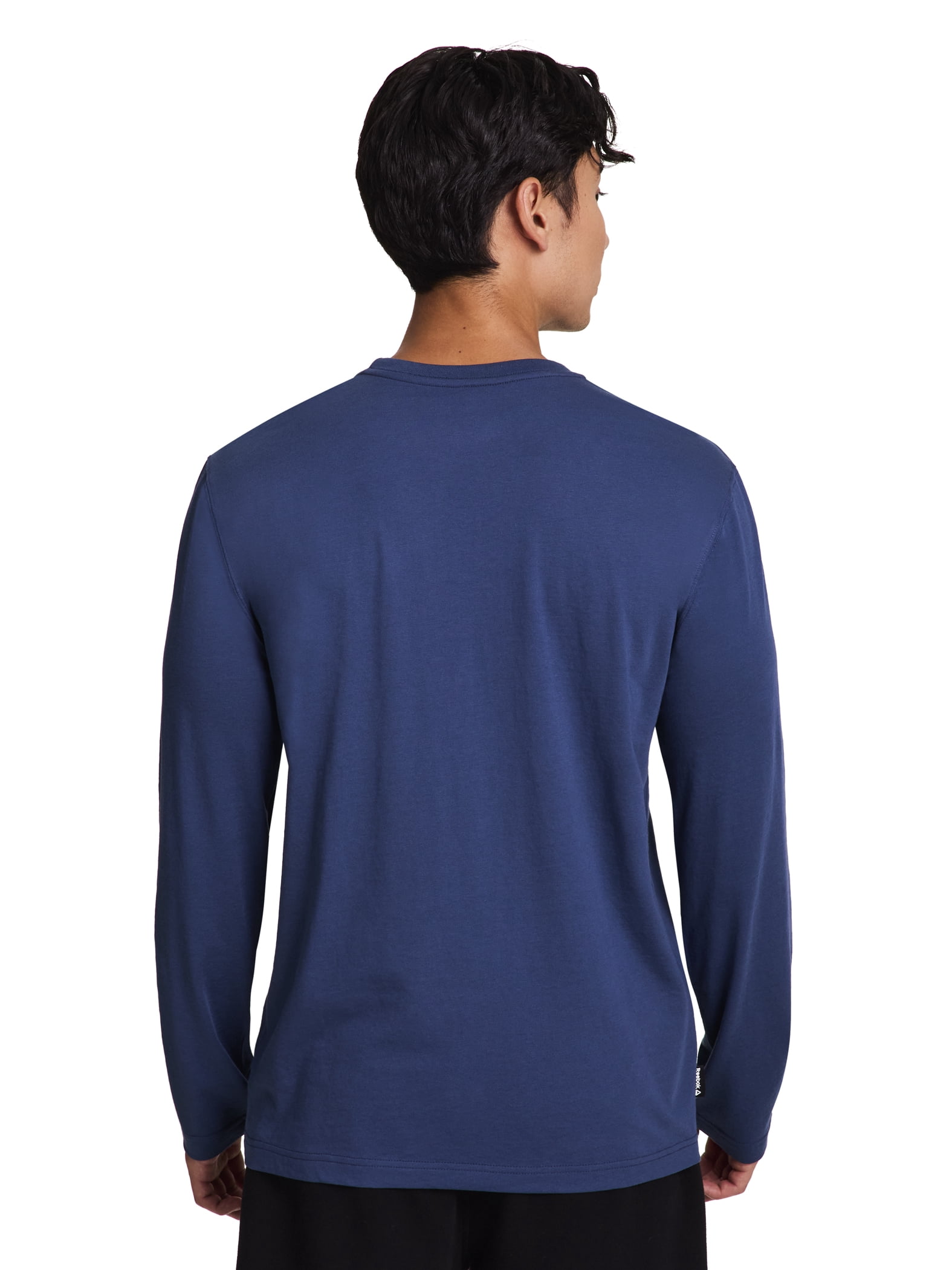 Reebok Men's and Big Men's Core Graphic Long Sleeve Top, Sizes XS-5XL