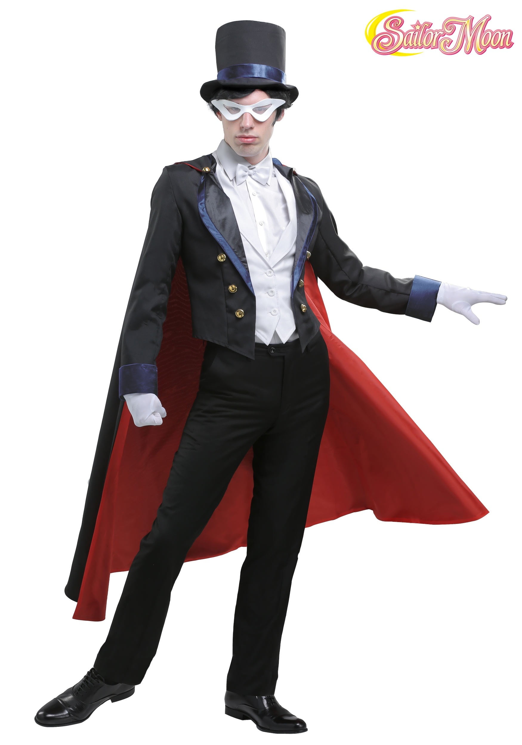 Men S Sailor Moon Tuxedo Mask Costume