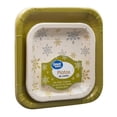 thumbnail image 1 of Platos de cartón Great Value dorado copos 20 pzas, 1 of 4
