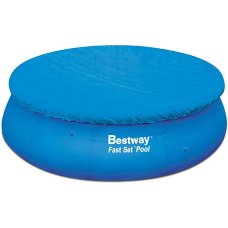 Bestway Fast Set Pool Cover, 12' (Best Way To Cover Under Eye Circles)
