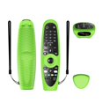 thumbnail image 1 of Funda de manga impermeable protectora de silicona amigable con la piel para An-mr650 An-mr600, verde luminoso, 11 Feliz Sencillez, 1 of 5