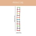 thumbnail image 3 of Shisuyan Parrots Climbing Ladder Parrot Cage Ladder Bite-resistant Bird Ladder Claw Grinding Ladder Toy, 3 of 8