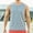 Gray, variant on Fashion YLSDY Men's Solid Tank Top Quick Dry Trendy Summer Workout Muscle Sleeveless Shirts for Swim Beach Bodybuilding Navy M