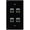 Black, variant on RiteAV CAT 6A 4 Port Shielded Cat6a Wall Plate 1 Gang - White