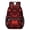 Game Controller Red-1, variant on Game Controller Red Pattern 17" School Backpacks for Teens,Waterproof Oxford Fabric,S-Shape Padded Straps for School,Travel,Hiking,Camping