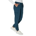 thumbnail image 3 of Hanes Womens Scrubs Cargo Joggers, Comfort Fit Healthcare Scrubs for Women, 3 of 9