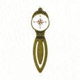 thumbnail image 1 of Boussole du Sud-Est Positionnant le Signet Rétro Étiquette de Bureau Marqueur de Page, 1 of 4