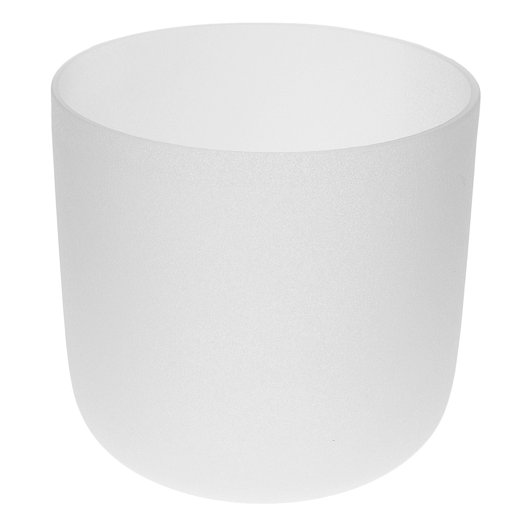 Quartz Crystal Singing Bowl D Note Sacral Chakra Perfect Sound 6 Inch