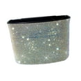 thumbnail image 4 of jiaping Car Trash Can Hanging Vehicle Small Storoge Sundries Glitter Decoration Colorful Colorful Rhinestones, 4 of 9