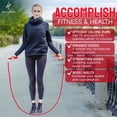 thumbnail image 3 of Honor Athletics 2.0 Beaded Jump Rope - Adjustable with Unbreakable Handles & Shatterproof Beads for Enhanced Fitness Training (Red Speedster), 3 of 6