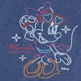 thumbnail image 3 of Disney - Minnie Mouse Superstar Pose - Toddler & Youth Girls Short Sleeve Graphic T-Shirt, 3 of 5