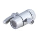 thumbnail image 4 of Inteprter Válvula desviadora de grifo de filtro de agua, baño de cobre, inodoro, cocina, fregadero, interruptor de cinta, adaptador, piezas de repuesto, Decoración del hogar Inteprter HA066990-00, 4 of 5