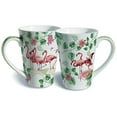 thumbnail image 2 of Lissom Design 35065 12 oz Porcelain Mug - Tropical Paradise, 2 of 2