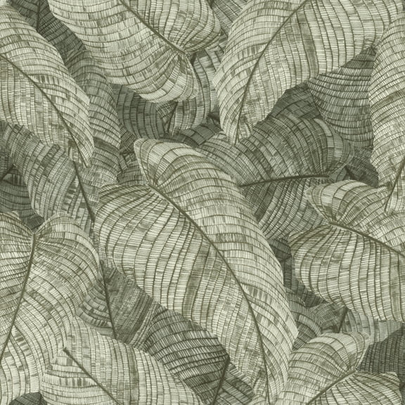 Rasch Galner Moss Leaves Wallpaper