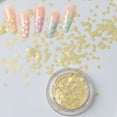 thumbnail image 4 of 6 Box/Set Nail Sequin Shining Long Lasting Macaron Color DIY Crafting Sufficient Quantity Star Flower Heart Shaped Manicure Paill, 4 of 10