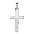 thumbnail image 4 of 14k White Gold INRI Crucifix Pendant, 4 of 4