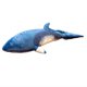 thumbnail image 1 of Muñeca de peluche realista de ballena azul con dibujos animados de peluche de 55 cm, 1 of 2