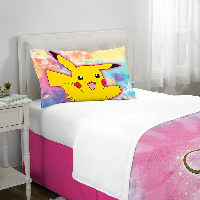 Pokemon Tie-Dye Kids Comforter Set, 2-Piece, Twin/Full, Reversible