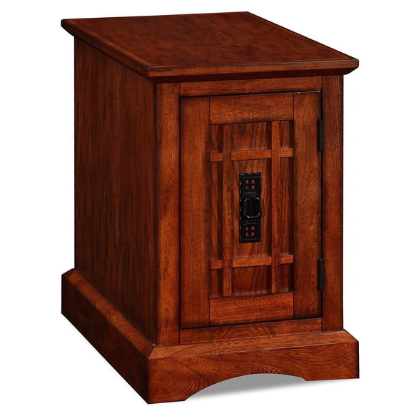 Small Side Table with Drawer & Shelf - Accent Table for Living Room