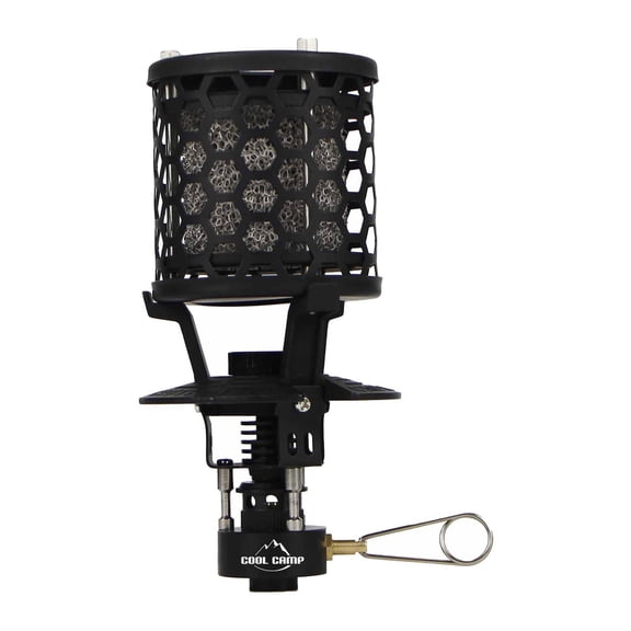 Mini calentador de gas para camping. Quemador calefactor práctico y eficiente. Fácil de transportar para picnics en climas fríos, patios interiores y