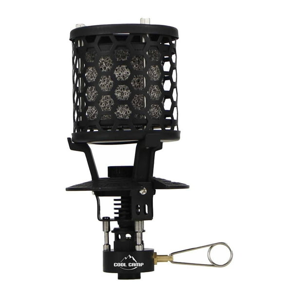 Minicalentador de gas para camping, quemador, herramienta de calefacción, calentador portátil compacto y versátil, fácil de transportar para picnics y