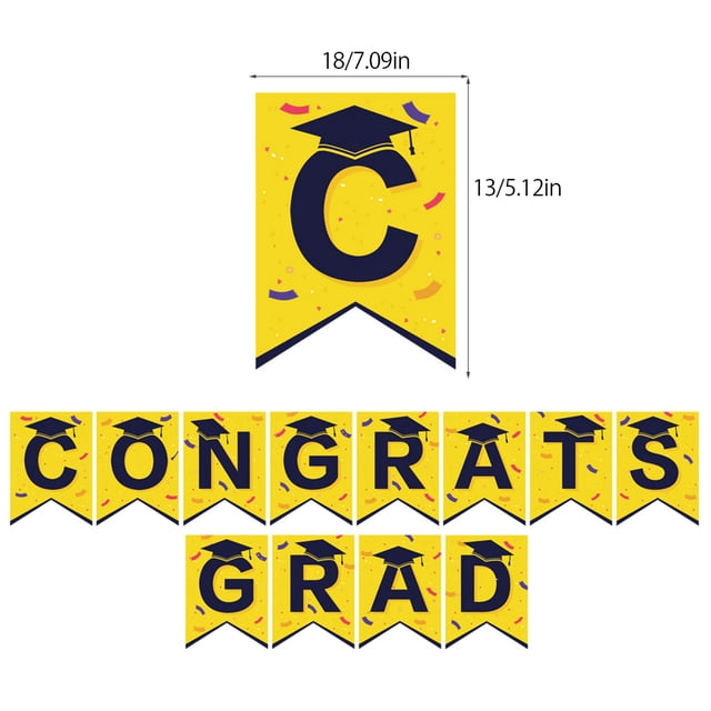 Juego de globos para fiesta de graduación 2021, suministros de fondo para fiesta de graduación