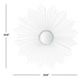 thumbnail image 3 of Safavieh Arlo 40 in. Radiant Lines Round Sunburst Mirror, 3 of 5