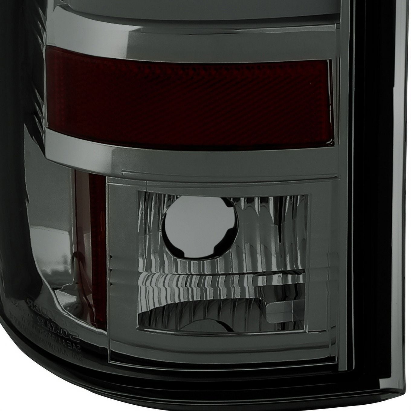 AKKON - For 1999-2002 Silverado 1500 2500 1999-2006 Sierra Pickup Truck Smoked V2 LED Tube Tail Lights Brake Lamps Pair