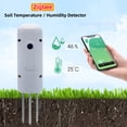 thumbnail image 4 of Tignapoo Smart Zigbee Soil Moisture & Temperature Sensor for Home Gardening, 304 Stainless Steel Probe, Real-Time APP Monitoring, IP67 Waterproof, Battery-Powered (Batteries Not Included) [Requires, 4 of 6