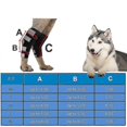 thumbnail image 4 of Dog Rear Leg Brace Long Version Canine Hock Wraps With Safety Reflective Straps For Injury And Sprain Protection, Wound Healing And Loss Of Sta, 4 of 4