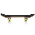 thumbnail image 2 of 1 patineta de dedo de aleación de madera de arce con caja, regalo para reducir la presión, color amarillo, 2 of 9