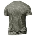 thumbnail image 5 of Blusas y camisas de manga corta con cuello en V Camisa casual de manga corta para hombre Camisa abotonada para hombre Camisa de manga corta Top/camiseta con cuello en V Tops para hombre, 5 of 5