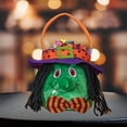 thumbnail image 3 of Bolsa de dulces de Halloween, bolsa de regalo portátil con diseño de para suministros de fiesta de boda, 3 of 9