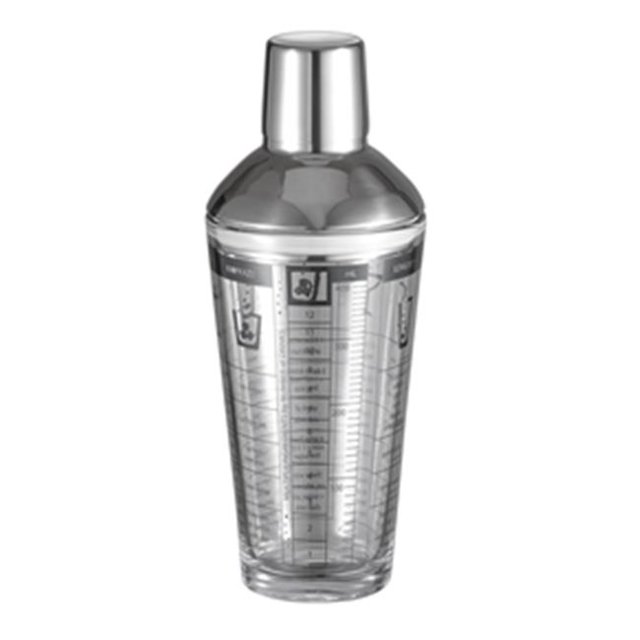 Visol VAC377 Soiree Recipe Glass Cocktail Shaker - 12 oz