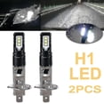 thumbnail image 1 of 2x H1 6000k Super Bright White 6000lm Drl Led Headlight Kit High-beam-krygv, 1 of 3