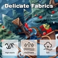 thumbnail image 3 of Christmas sled Decorative Velvet Throw Pillow Covers for Chair - Set of 2, Unique Patterns, 16x16, 18x18, 20x20 Inches for Home Decor and Gifts, 3 of 6