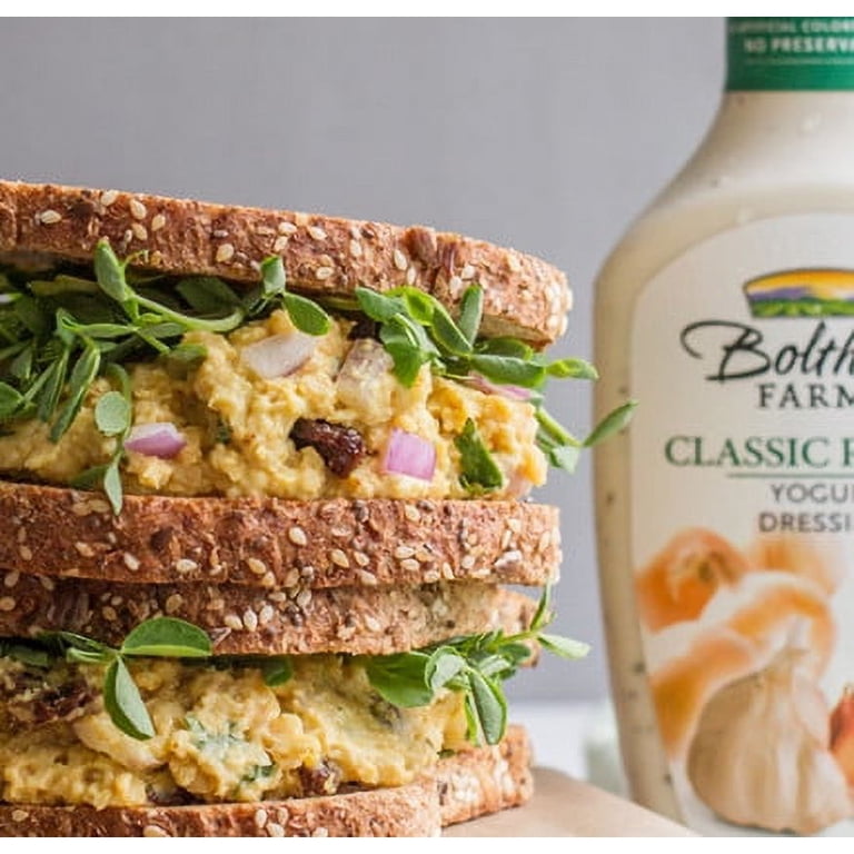 Bolthouse Farms Classic Ranch - Creamy Yogurt Dressing, Family Size 22 oz -  Walmart.com