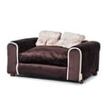 thumbnail image 2 of Moots Furry Pet Sofa Lounge Chocolate, Medium, 2 of 9