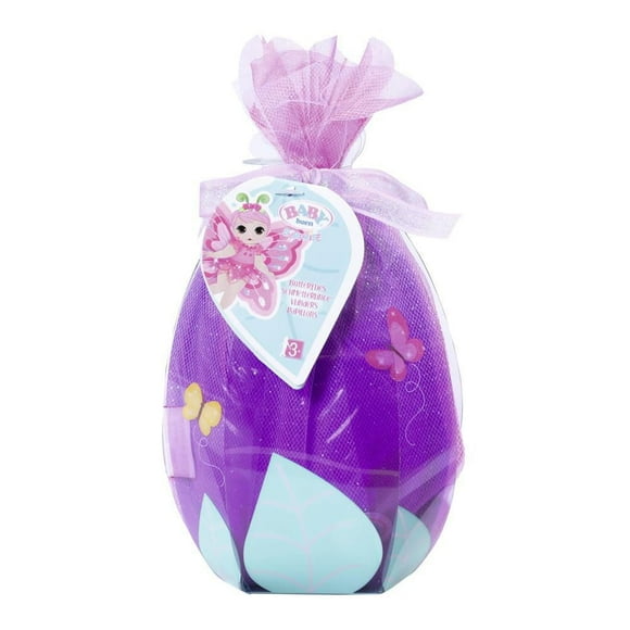 Baby Born Surprise Sparkle Fly Babies : poupons surprises à collectionner avec 10+ surprises, magnifiques ailes et couche à couleur changeante