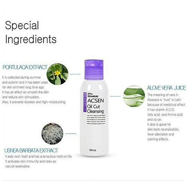 トロイアルケ TROIAREUKE ACSEN OILCUT CLEANSING Amazon.com: TROIAREUKE ACSEN Oil Cut Cleansing (4.05 Fl. Oz