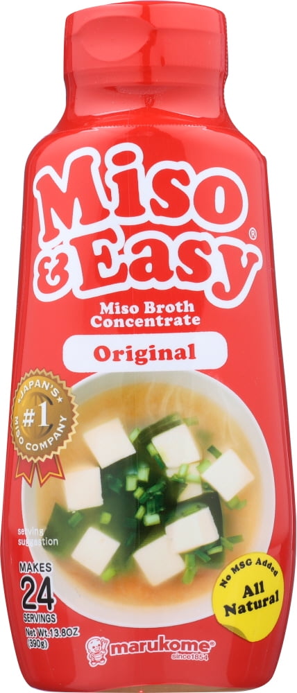 Miso Easy Marukome Misoandez Miso Broth, 13.8 oz Bottle